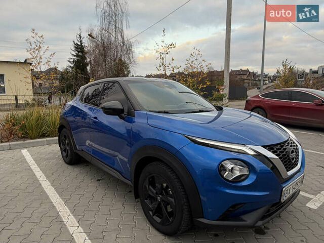 Синій Ніссан Жук, об'ємом двигуна 1 л та пробігом 49 тис. км за 23600 $, фото 1 на Automoto.ua