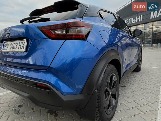 Синій Ніссан Жук, об'ємом двигуна 1 л та пробігом 49 тис. км за 23600 $, фото 9 на Automoto.ua