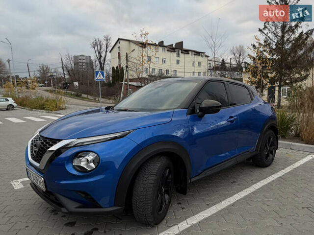 Синій Ніссан Жук, об'ємом двигуна 1 л та пробігом 49 тис. км за 23600 $, фото 5 на Automoto.ua