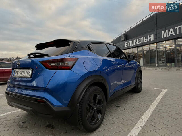 Синій Ніссан Жук, об'ємом двигуна 1 л та пробігом 49 тис. км за 23600 $, фото 8 на Automoto.ua