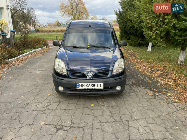 Синій Ніссан Кубістар, об'ємом двигуна 1.46 л та пробігом 317 тис. км за 2999 $, фото 7 на Automoto.ua