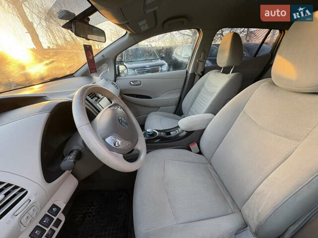 Білий Ніссан Ліф, об'ємом двигуна 0 л та пробігом 124 тис. км за 4000 $, фото 18 на Automoto.ua
