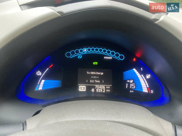 Білий Ніссан Ліф, об'ємом двигуна 0 л та пробігом 81 тис. км за 4600 $, фото 1 на Automoto.ua