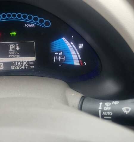 Белый Ниссан Лиф, объемом двигателя 0 л и пробегом 119 тыс. км за 5300 $, фото 13 на Automoto.ua