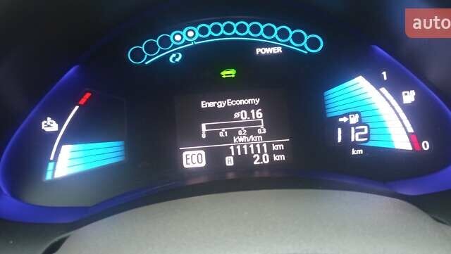 Білий Ніссан Ліф, об'ємом двигуна 0 л та пробігом 111 тис. км за 5300 $, фото 19 на Automoto.ua