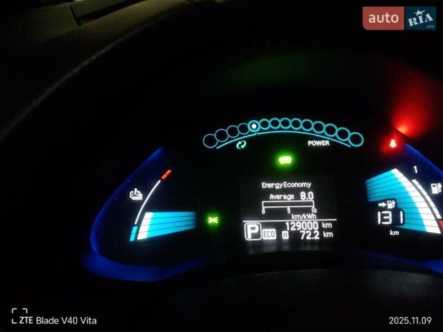 Белый Ниссан Лиф, объемом двигателя 0 л и пробегом 129 тыс. км за 7200 $, фото 4 на Automoto.ua