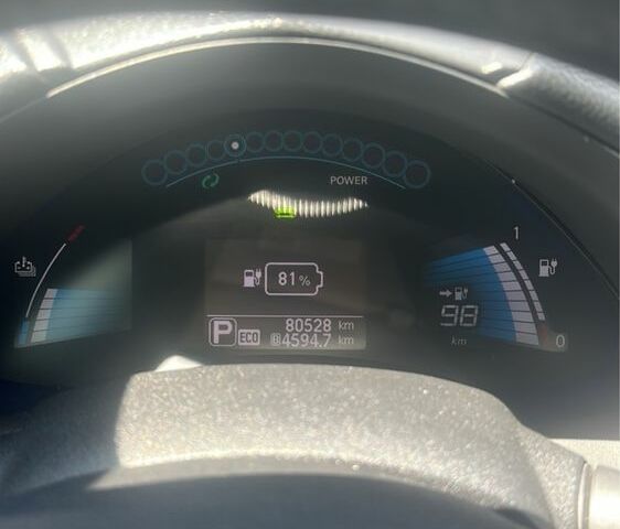 Белый Ниссан Лиф, объемом двигателя 0 л и пробегом 81 тыс. км за 6900 $, фото 6 на Automoto.ua