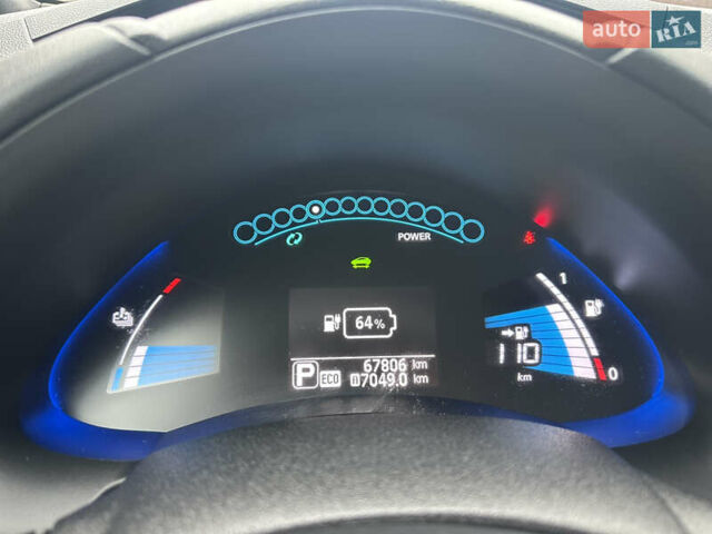 Білий Ніссан Ліф, об'ємом двигуна 0 л та пробігом 67 тис. км за 6999 $, фото 15 на Automoto.ua