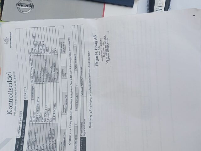 Белый Ниссан Лиф, объемом двигателя 0 л и пробегом 125 тыс. км за 5900 $, фото 17 на Automoto.ua