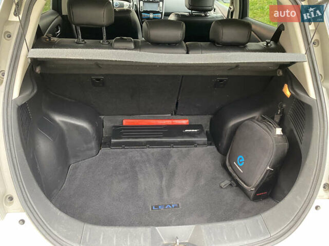 Белый Ниссан Лиф, объемом двигателя 0 л и пробегом 83 тыс. км за 7499 $, фото 4 на Automoto.ua