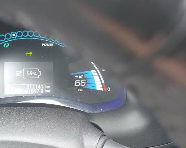 Білий Ніссан Ліф, об'ємом двигуна 0 л та пробігом 200 тис. км за 6600 $, фото 18 на Automoto.ua