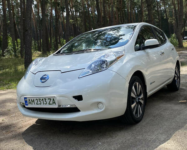 Белый Ниссан Лиф, объемом двигателя 0 л и пробегом 60 тыс. км за 8200 $, фото 1 на Automoto.ua