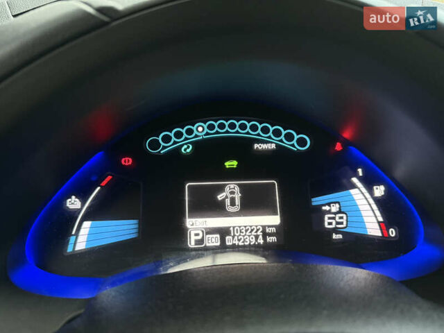 Белый Ниссан Лиф, объемом двигателя 0 л и пробегом 103 тыс. км за 7590 $, фото 11 на Automoto.ua