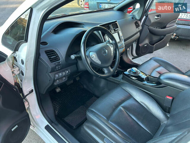 Белый Ниссан Лиф, объемом двигателя 0 л и пробегом 94 тыс. км за 5000 $, фото 5 на Automoto.ua