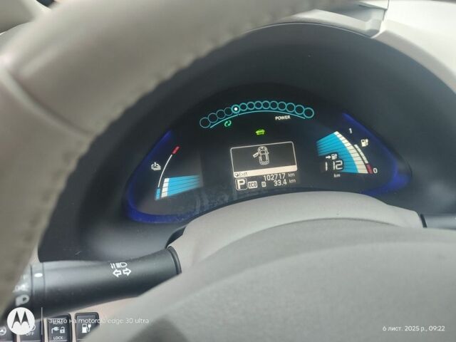 Білий Ніссан Ліф, об'ємом двигуна 0 л та пробігом 102 тис. км за 6200 $, фото 11 на Automoto.ua