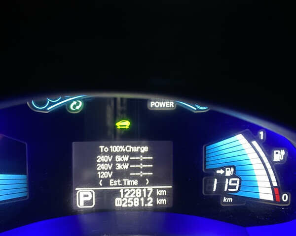 Білий Ніссан Ліф, об'ємом двигуна 0 л та пробігом 122 тис. км за 6500 $, фото 12 на Automoto.ua