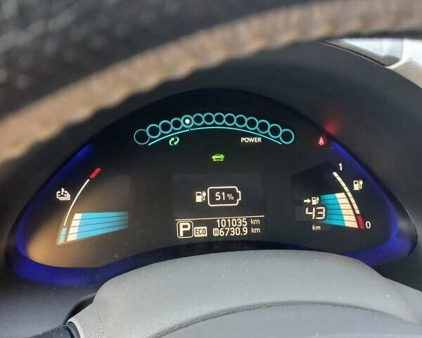 Белый Ниссан Лиф, объемом двигателя 0 л и пробегом 101 тыс. км за 7500 $, фото 9 на Automoto.ua