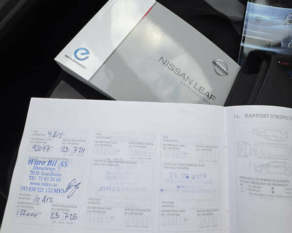 Белый Ниссан Лиф, объемом двигателя 0 л и пробегом 96 тыс. км за 8200 $, фото 17 на Automoto.ua