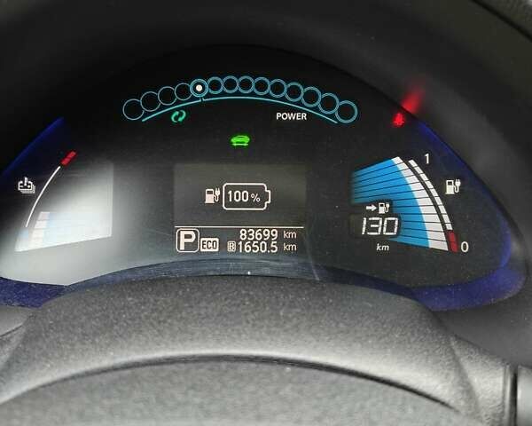 Білий Ніссан Ліф, об'ємом двигуна 0 л та пробігом 83 тис. км за 7599 $, фото 14 на Automoto.ua