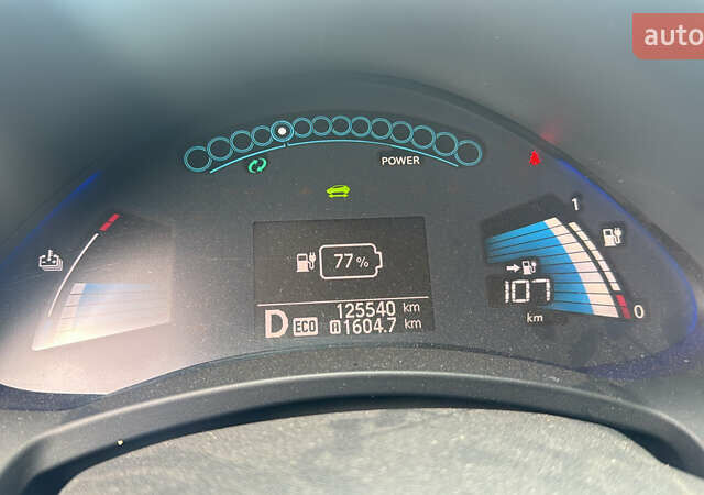 Білий Ніссан Ліф, об'ємом двигуна 0 л та пробігом 125 тис. км за 7500 $, фото 7 на Automoto.ua