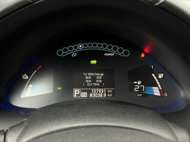 Білий Ніссан Ліф, об'ємом двигуна 0 л та пробігом 107 тис. км за 7700 $, фото 12 на Automoto.ua