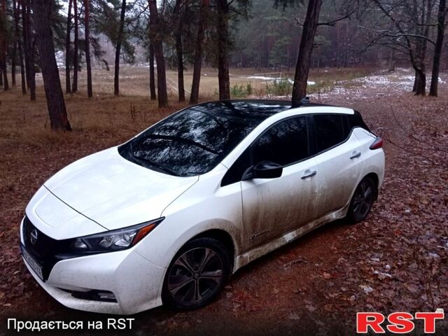 Белый Ниссан Лиф, объемом двигателя 0 л и пробегом 37 тыс. км за 16500 $, фото 2 на Automoto.ua