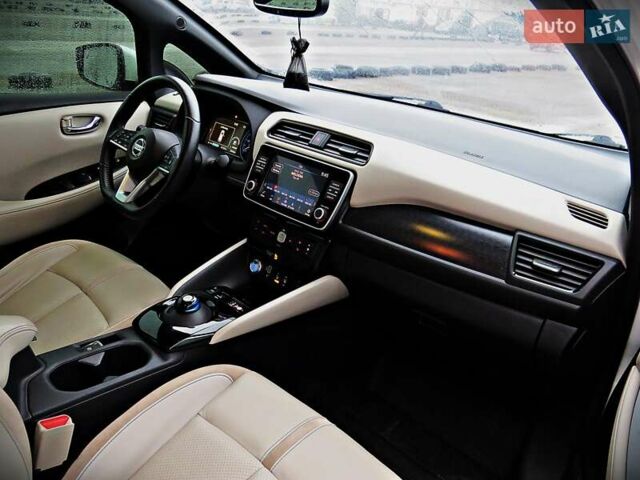 Білий Ніссан Ліф, об'ємом двигуна 0 л та пробігом 53 тис. км за 16800 $, фото 21 на Automoto.ua