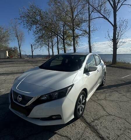 Білий Ніссан Ліф, об'ємом двигуна 0 л та пробігом 62 тис. км за 16000 $, фото 1 на Automoto.ua