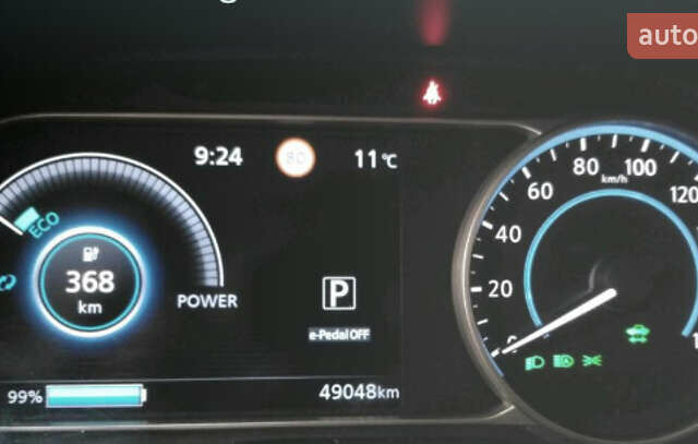 Білий Ніссан Ліф, об'ємом двигуна 0 л та пробігом 49 тис. км за 18500 $, фото 7 на Automoto.ua