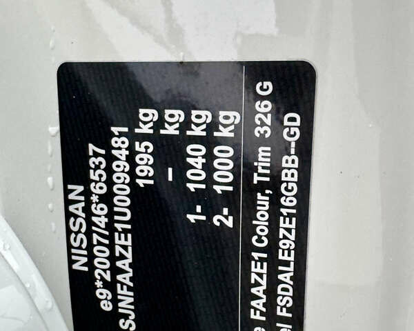 Белый Ниссан Лиф, объемом двигателя 0 л и пробегом 44 тыс. км за 14950 $, фото 42 на Automoto.ua