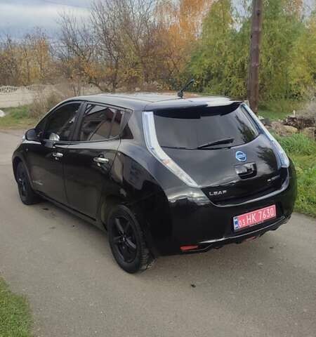 Черный Ниссан Лиф, объемом двигателя 0 л и пробегом 96 тыс. км за 4990 $, фото 6 на Automoto.ua