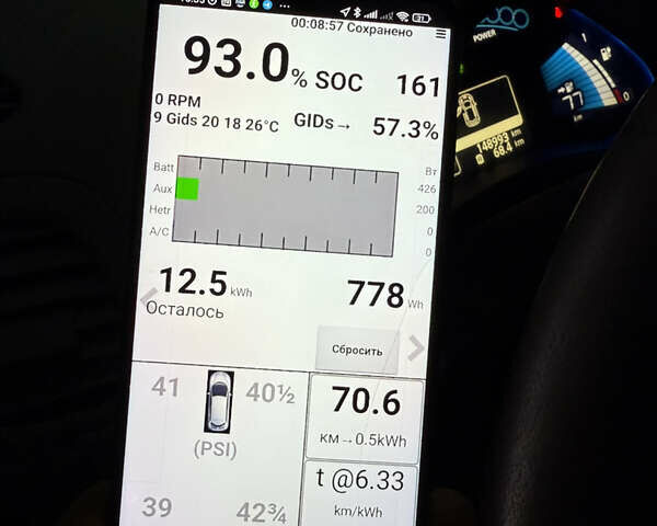 Чорний Ніссан Ліф, об'ємом двигуна 0 л та пробігом 148 тис. км за 4890 $, фото 9 на Automoto.ua