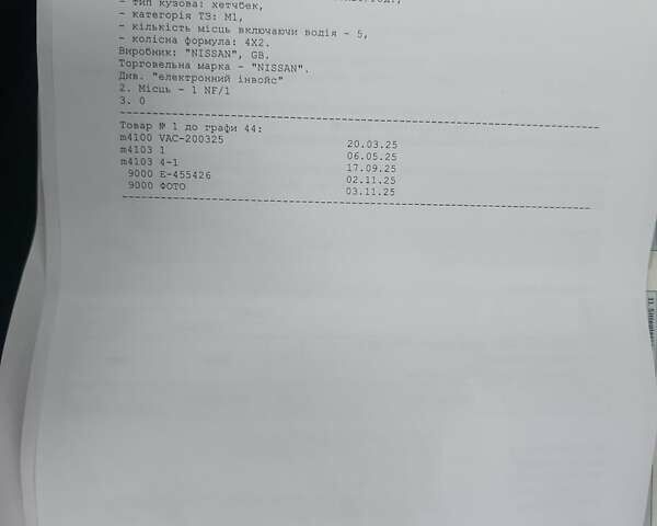 Черный Ниссан Лиф, объемом двигателя 0 л и пробегом 100 тыс. км за 6350 $, фото 24 на Automoto.ua