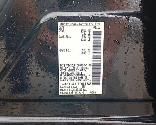 Чорний Ніссан Ліф, об'ємом двигуна 0 л та пробігом 229 тис. км за 5500 $, фото 3 на Automoto.ua