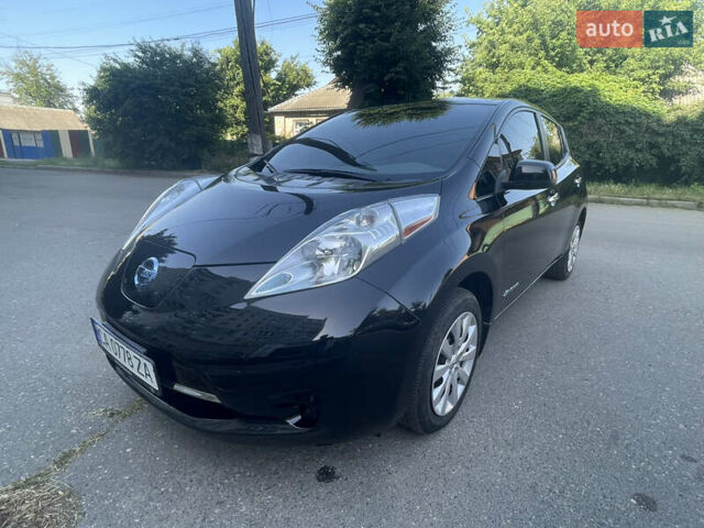 Черный Ниссан Лиф, объемом двигателя 0 л и пробегом 22 тыс. км за 10300 $, фото 21 на Automoto.ua