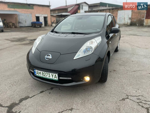 Черный Ниссан Лиф, объемом двигателя 0 л и пробегом 137 тыс. км за 6500 $, фото 11 на Automoto.ua