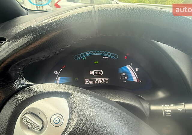 Черный Ниссан Лиф, объемом двигателя 0 л и пробегом 157 тыс. км за 5950 $, фото 6 на Automoto.ua