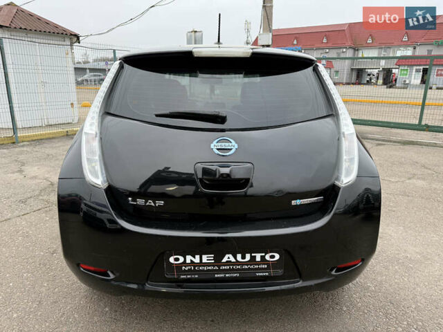 Черный Ниссан Лиф, объемом двигателя 0 л и пробегом 163 тыс. км за 7490 $, фото 3 на Automoto.ua