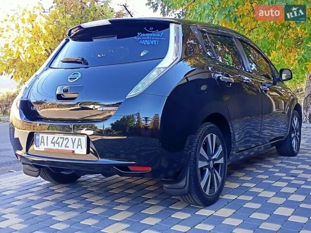 Чорний Ніссан Ліф, об'ємом двигуна 0 л та пробігом 70 тис. км за 7500 $, фото 16 на Automoto.ua