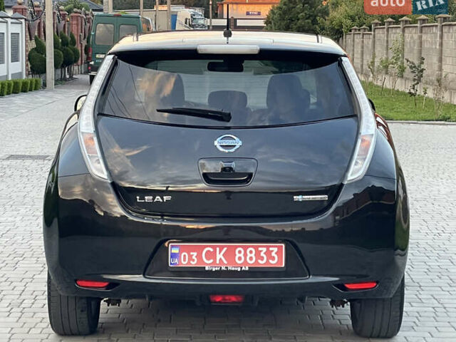 Черный Ниссан Лиф, объемом двигателя 0 л и пробегом 131 тыс. км за 7000 $, фото 16 на Automoto.ua