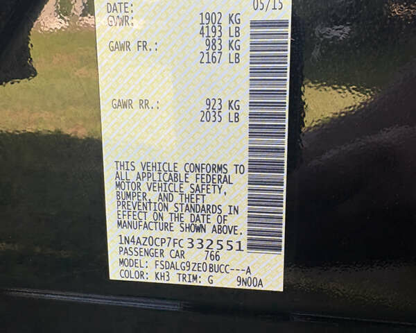 Чорний Ніссан Ліф, об'ємом двигуна 0 л та пробігом 91 тис. км за 6700 $, фото 16 на Automoto.ua