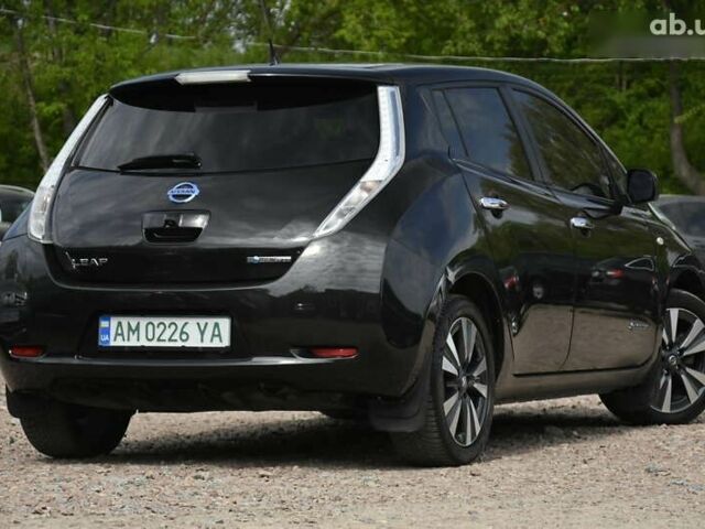 Черный Ниссан Лиф, объемом двигателя 0 л и пробегом 169 тыс. км за 7200 $, фото 13 на Automoto.ua