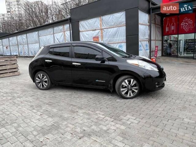 Черный Ниссан Лиф, объемом двигателя 0 л и пробегом 115 тыс. км за 7799 $, фото 1 на Automoto.ua