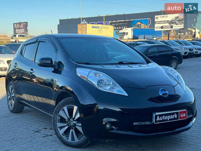 Черный Ниссан Лиф, объемом двигателя 0 л и пробегом 119 тыс. км за 7990 $, фото 10 на Automoto.ua