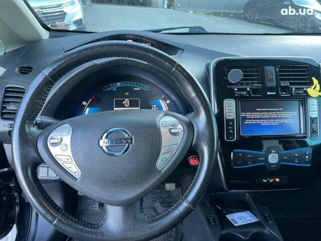 Черный Ниссан Лиф, объемом двигателя 0 л и пробегом 119 тыс. км за 7990 $, фото 20 на Automoto.ua