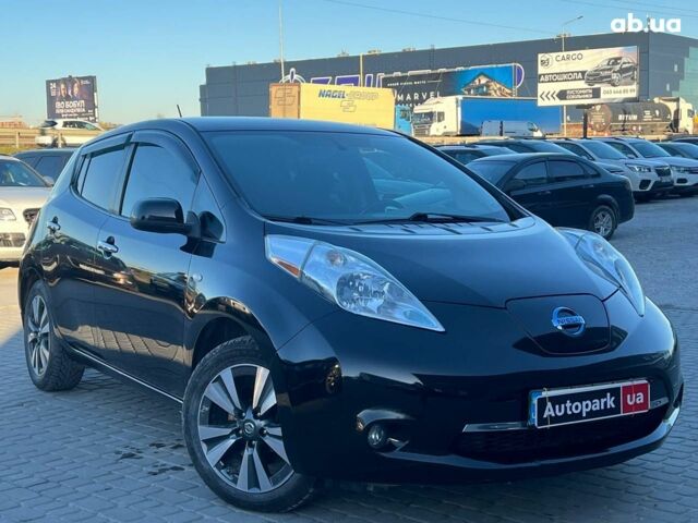 Черный Ниссан Лиф, объемом двигателя 0 л и пробегом 119 тыс. км за 7990 $, фото 10 на Automoto.ua