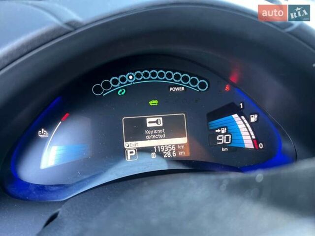 Черный Ниссан Лиф, объемом двигателя 0 л и пробегом 119 тыс. км за 7990 $, фото 18 на Automoto.ua