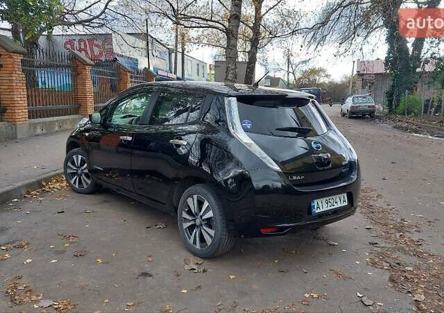 Черный Ниссан Лиф, объемом двигателя 0 л и пробегом 104 тыс. км за 7700 $, фото 11 на Automoto.ua