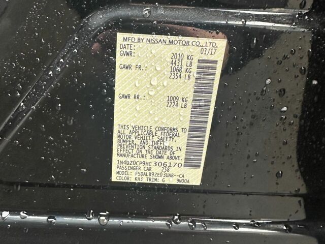 Черный Ниссан Лиф, объемом двигателя 0 л и пробегом 160 тыс. км за 5500 $, фото 8 на Automoto.ua