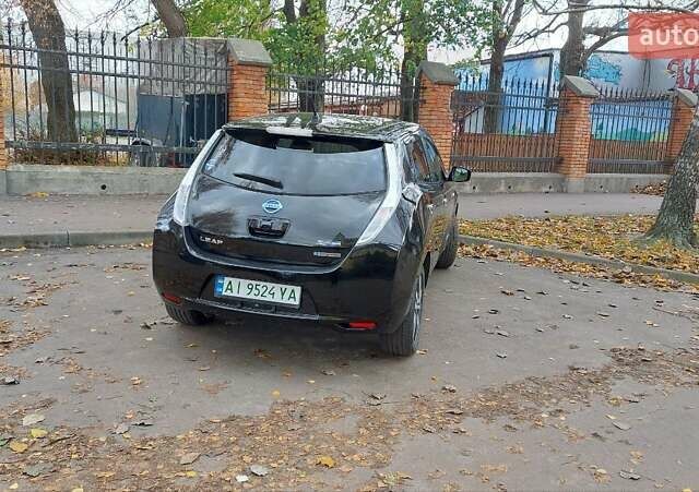 Черный Ниссан Лиф, объемом двигателя 0 л и пробегом 104 тыс. км за 7700 $, фото 14 на Automoto.ua